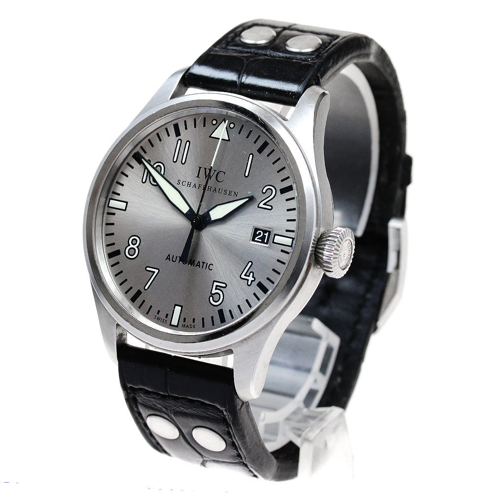 IWC SCHAFFHAUSEN Pilot's watch mark XVI IW325519 Father & Sun Silver Dial Automatic Men's Watch_832030