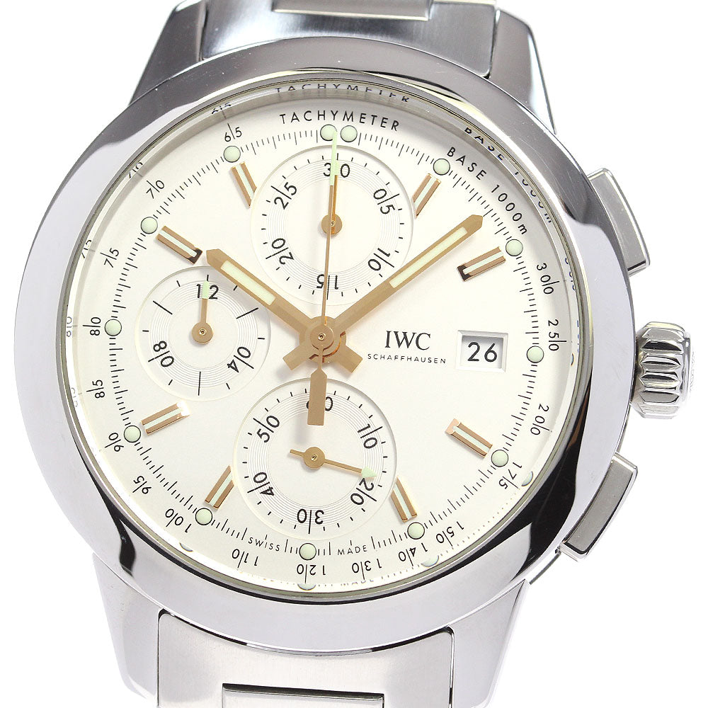IWC SCHAFFHAUSEN Ingenieur IW380801 Chronograph Date AT Men's Watch_832036