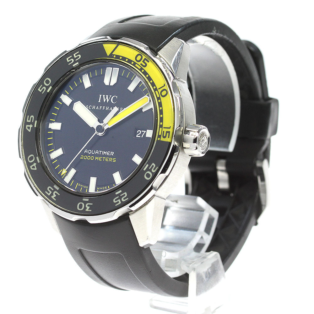 IWC SCHAFFHAUSEN Aqua timer 2000 IW356810 Date black Dial Automatic Men's Watch_832046