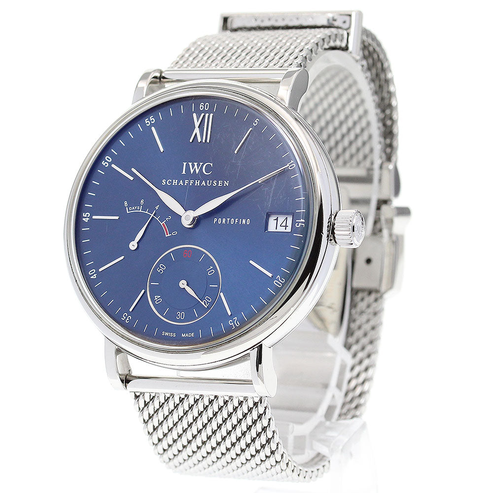 IWC SCHAFFHAUSEN Portofino Handwind Eight Days IW510116 Hand Winding Mens_832047