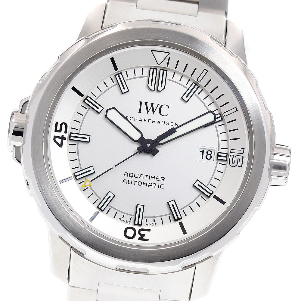 IWC SCHAFFHAUSEN Aqua timer IW329004 Date Silver Dial Automatic Men's_832064