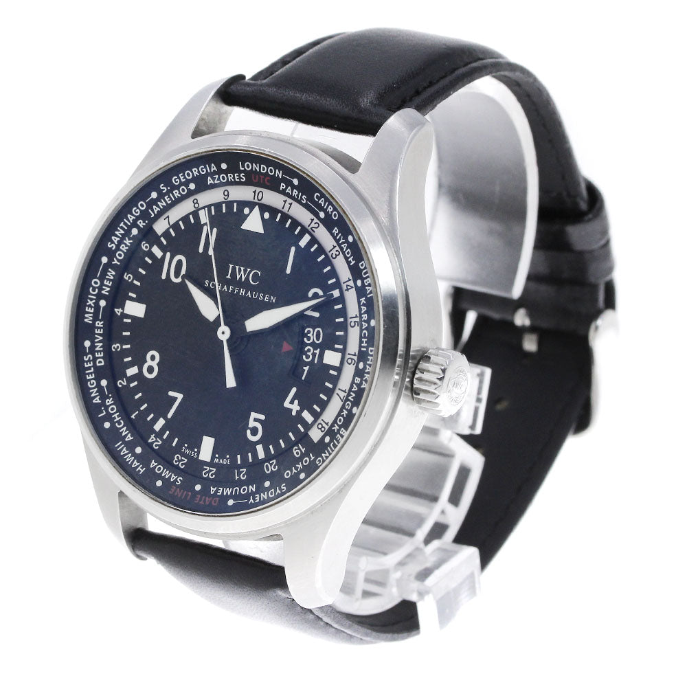 IWC SCHAFFHAUSEN Pilot watch world timer IW326201 Date Automatic Men's_832085
