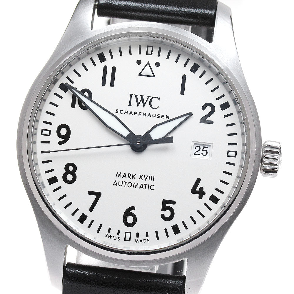 IWC SCHAFFHAUSEN Pilot watch mark XVIII IW327012 Date AT Men's Watch_832093