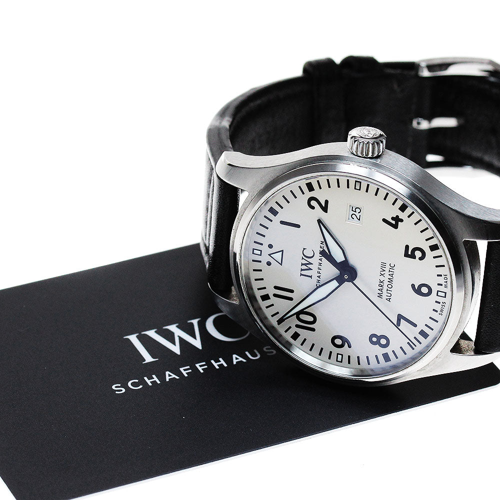 IWC SCHAFFHAUSEN Pilot watch mark XVIII IW327012 Date AT Men's Watch_832093