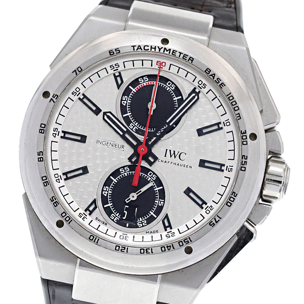 IWC SCHAFFHAUSEN Ingenieur IW378505 Chronograph Silver Dial Automatic Men's Watch_832095