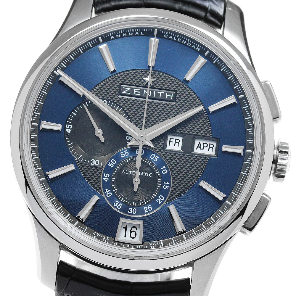 ZENITH Captain El Primero Windsor 03.2070.4054 Annual calendar blue-black Dial Automatic Men's Watch_832103