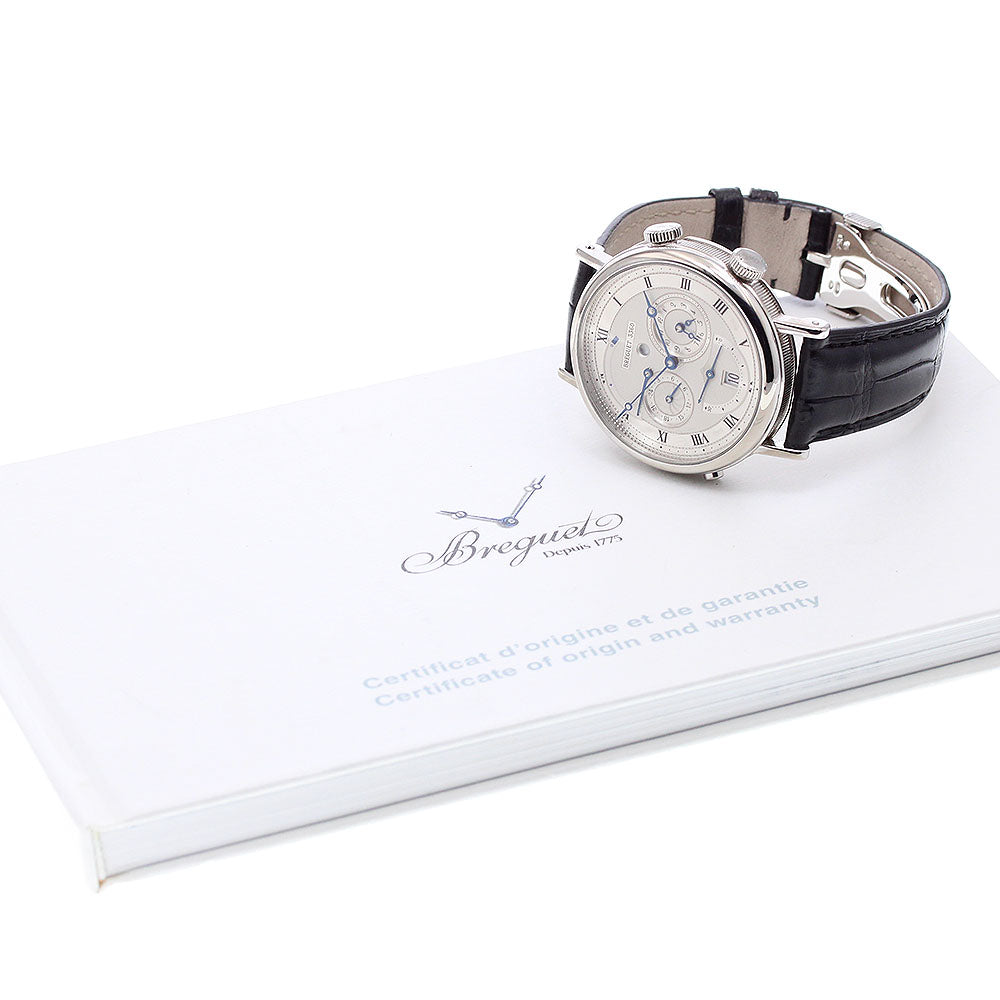 Breguet Classic 5707 K18WG Silver Dial Automatic Men's Watch_832119
