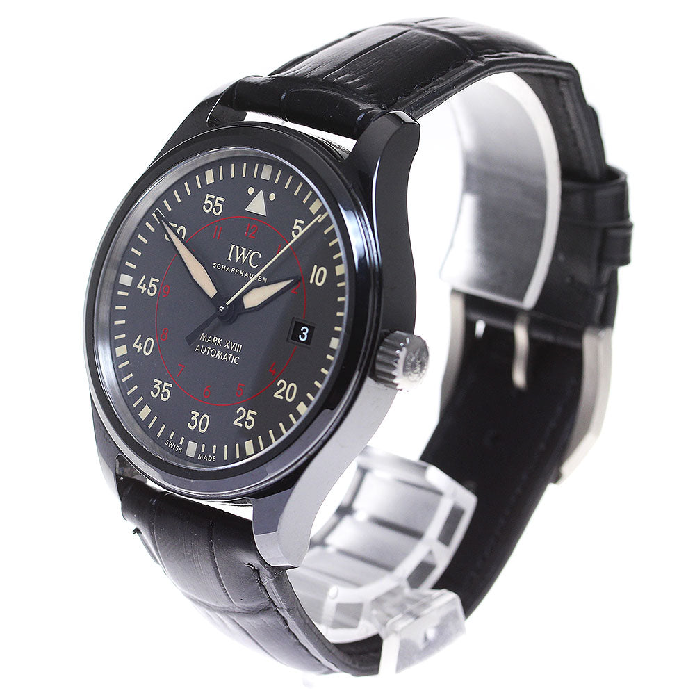 IWC SCHAFFHAUSEN Pilot Watch Mark XVIII Top Gun Miramar IW324702 Date gray Dial Automatic Men's Watch_832173