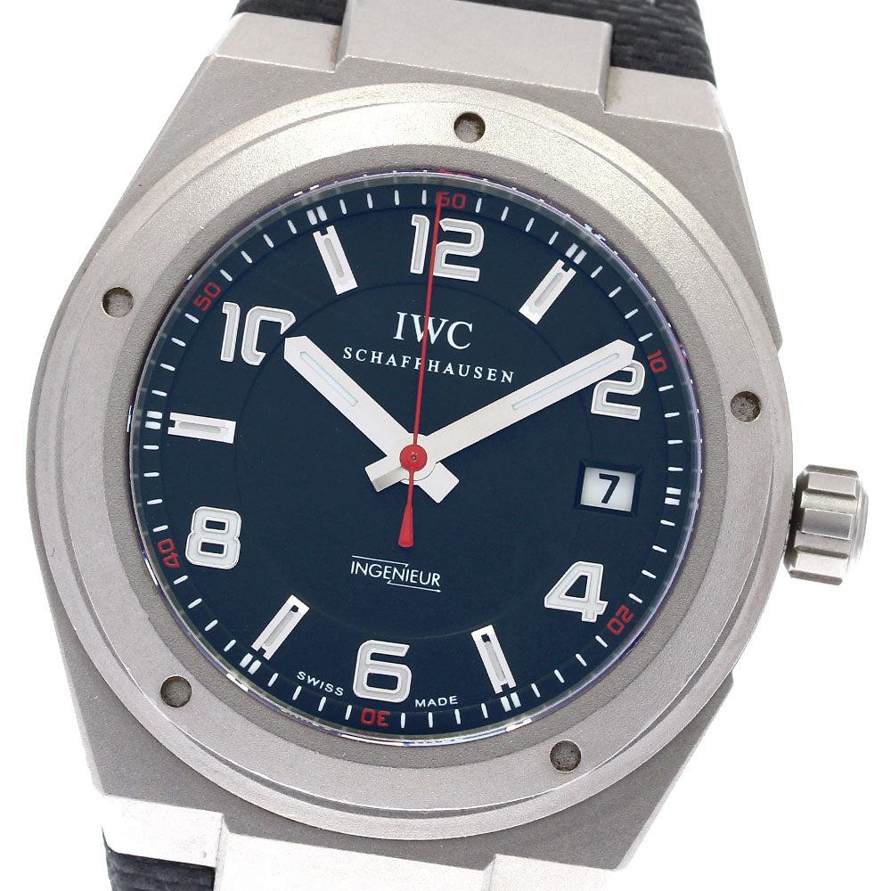 IWC SCHAFFHAUSEN Ingenieur Automatic AMG IW322703 Black Dial Men's Watch_832176