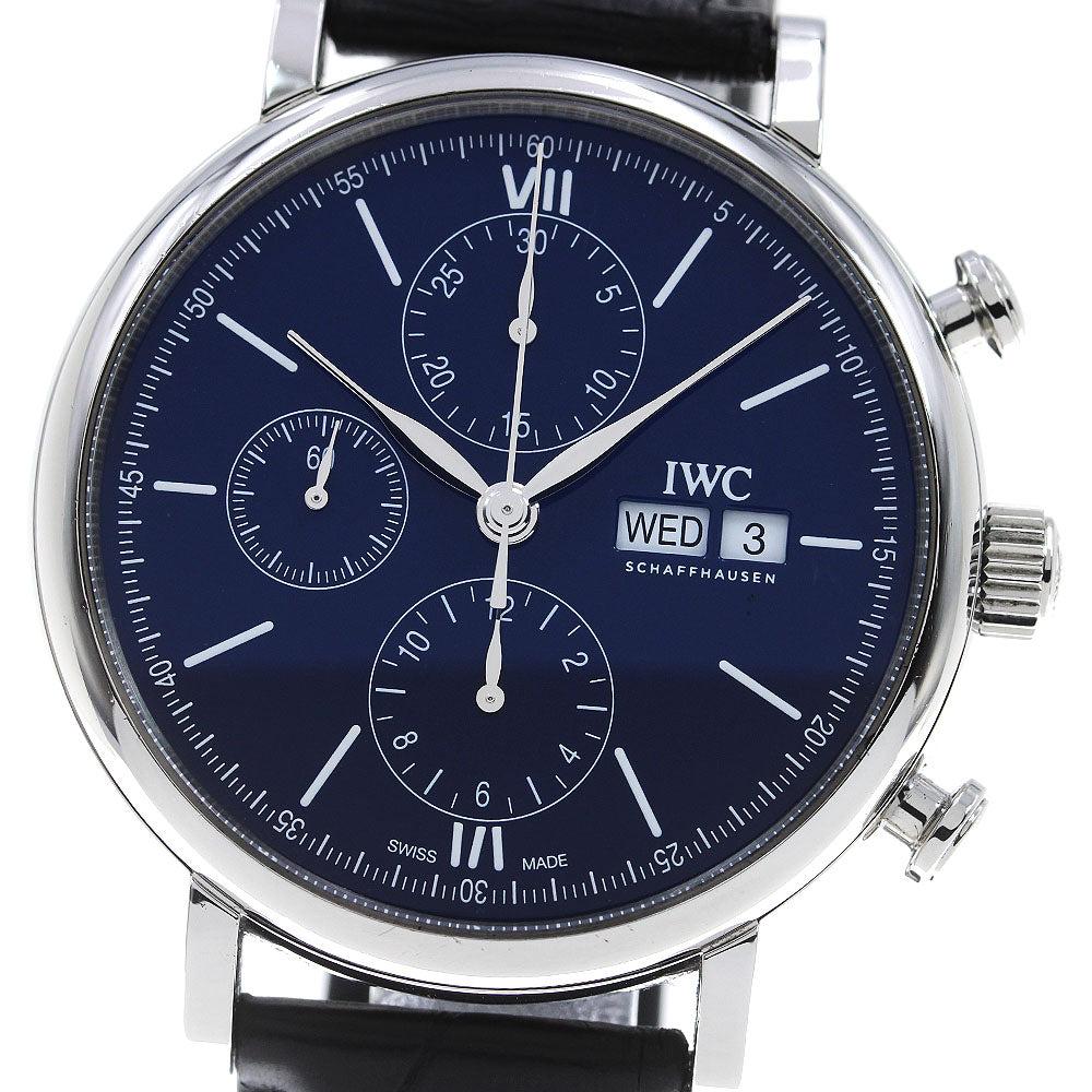 IWC SCHAFFHAUSEN Portofino 150 Years IW391023 Chronograph Automatic Men's_832180