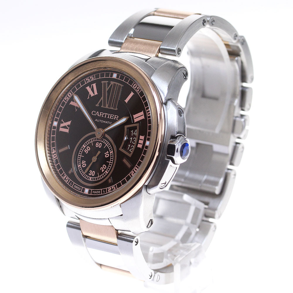 CARTIER Calibur de Cartier W7100050 Brown Dial Automatic Men's Watch_832184