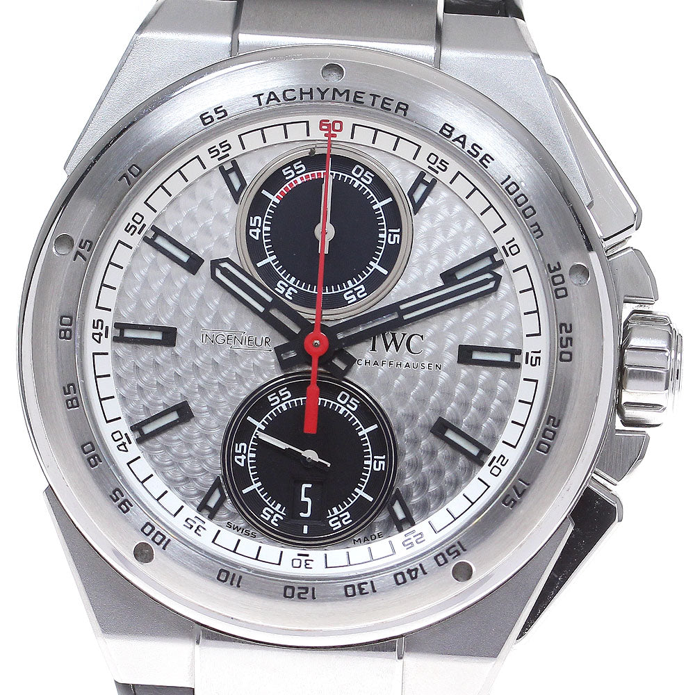 IWC SCHAFFHAUSEN Ingenieur IW378505 Chronograph Silver Dial Automatic Men's Watch_832209