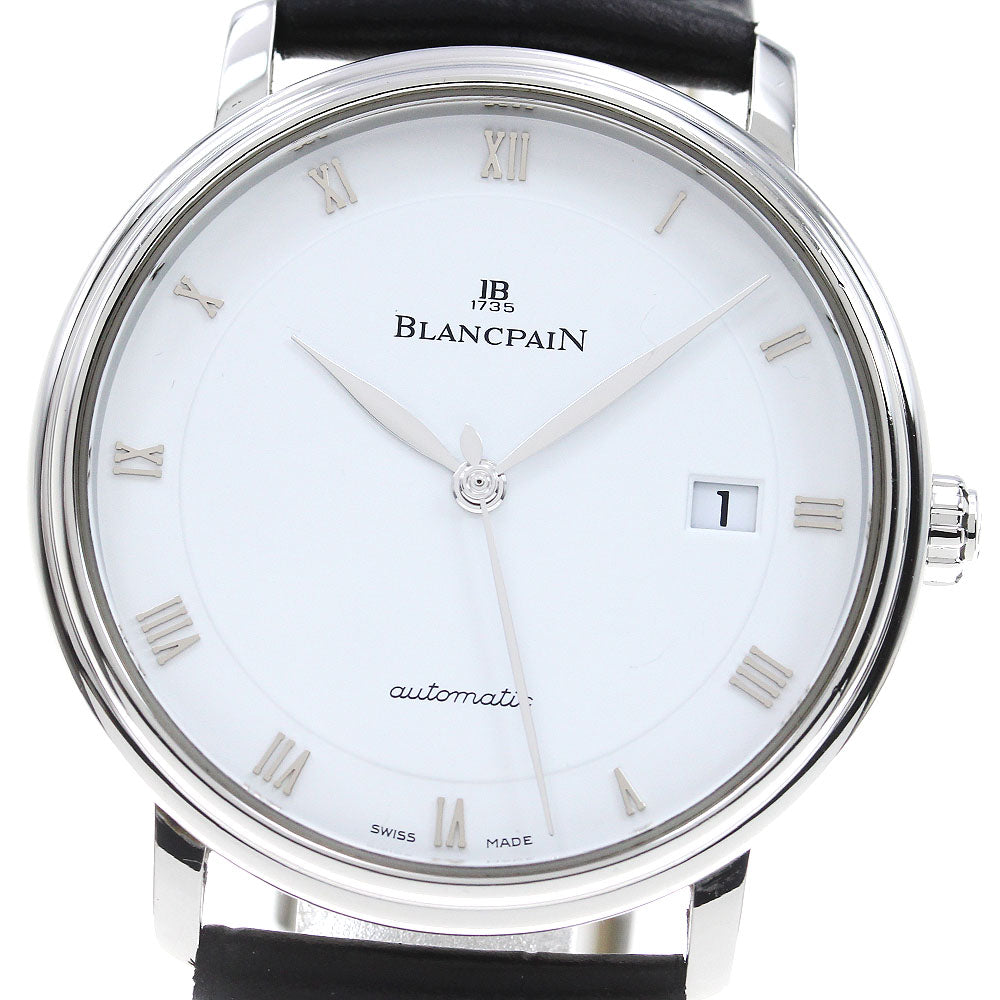 Blancpain Villeret Ultra Slim Ref.6223-1127-55A Date white Dial Automatic Men's Watch_832213