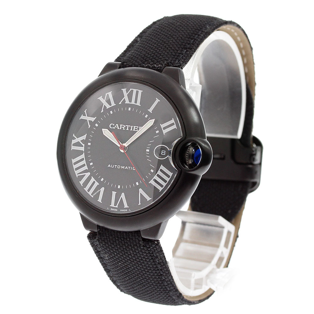 CARTIER Baron Blue 42MM WSBB0015 Date Black Dial Automatic Men's Watch_832220