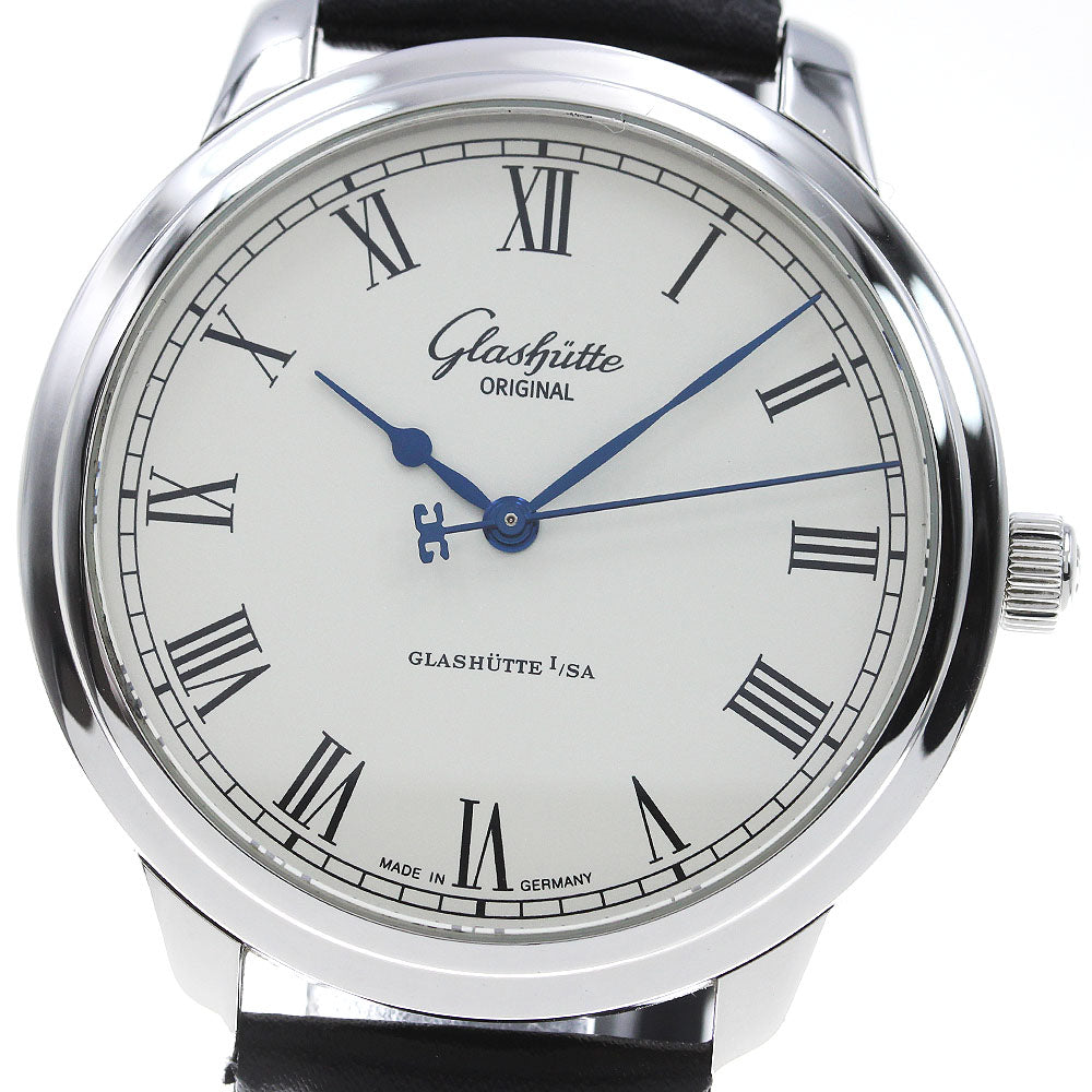 GLASHUTTE ORIGINAL Seneta 1-39-59-01-02-04 Silver Dial Automatic Men's _832240