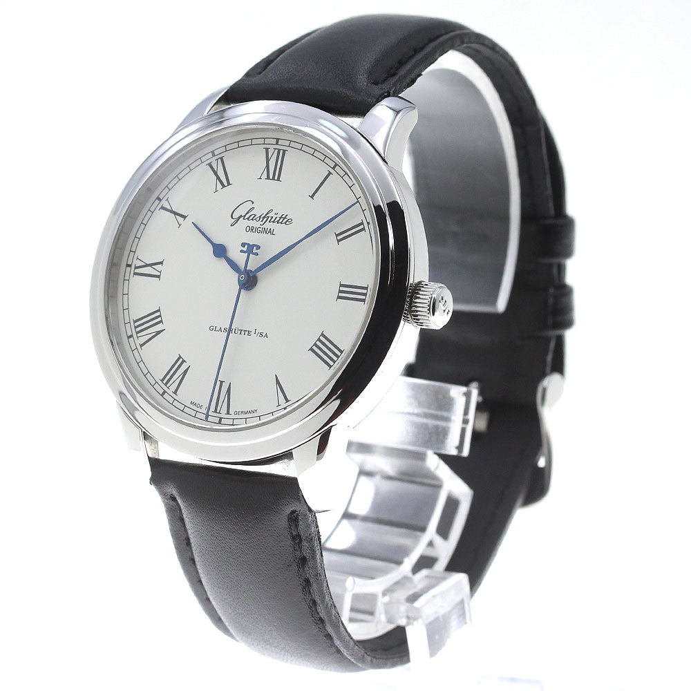 GLASHUTTE ORIGINAL Seneta 1-39-59-01-02-04 Silver Dial Automatic Men's _832240
