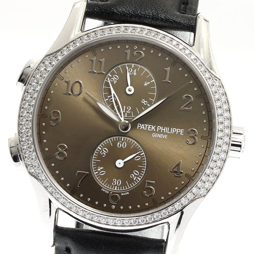 PATEK PHILIPPE Travel time 7134G K18WG Hand Winding Men's Watch_832250