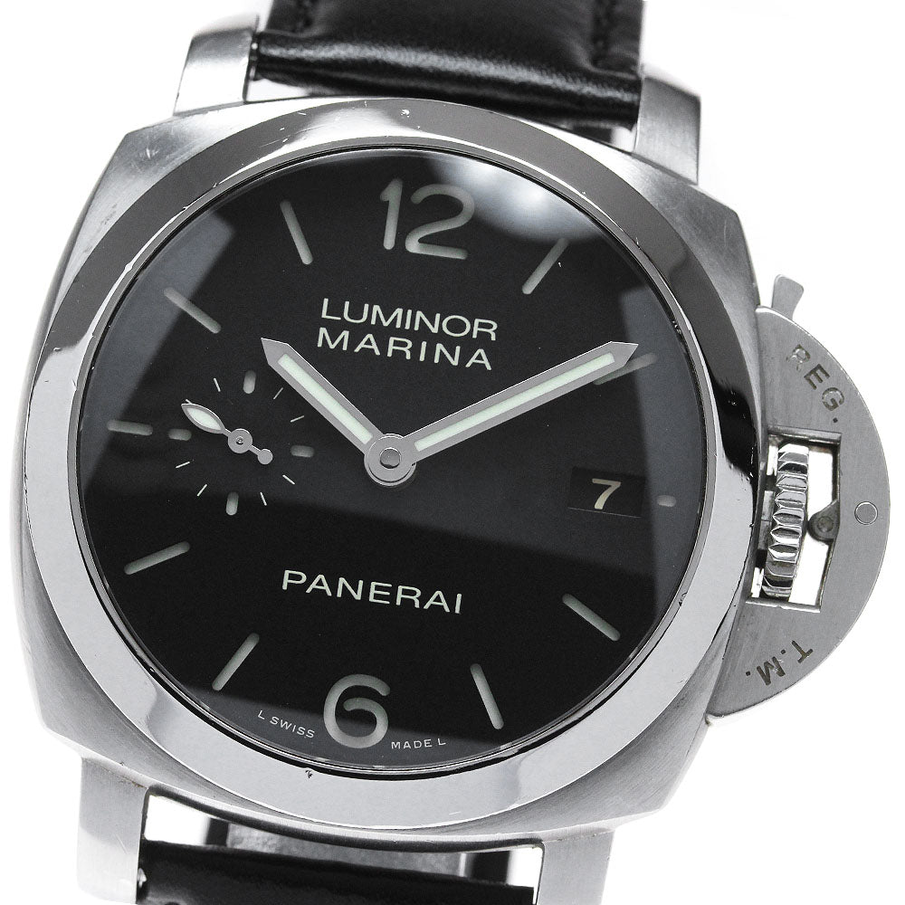 PANERAI Luminor Marina PAM00392 Date Small Second Automatic Men's Watch_832256