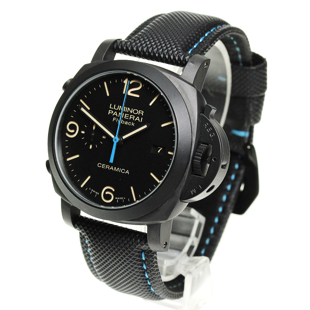PANERAI Luminor 1950 Chrono Flyback Ceramica PAM00580 AT Men's Watch_832270