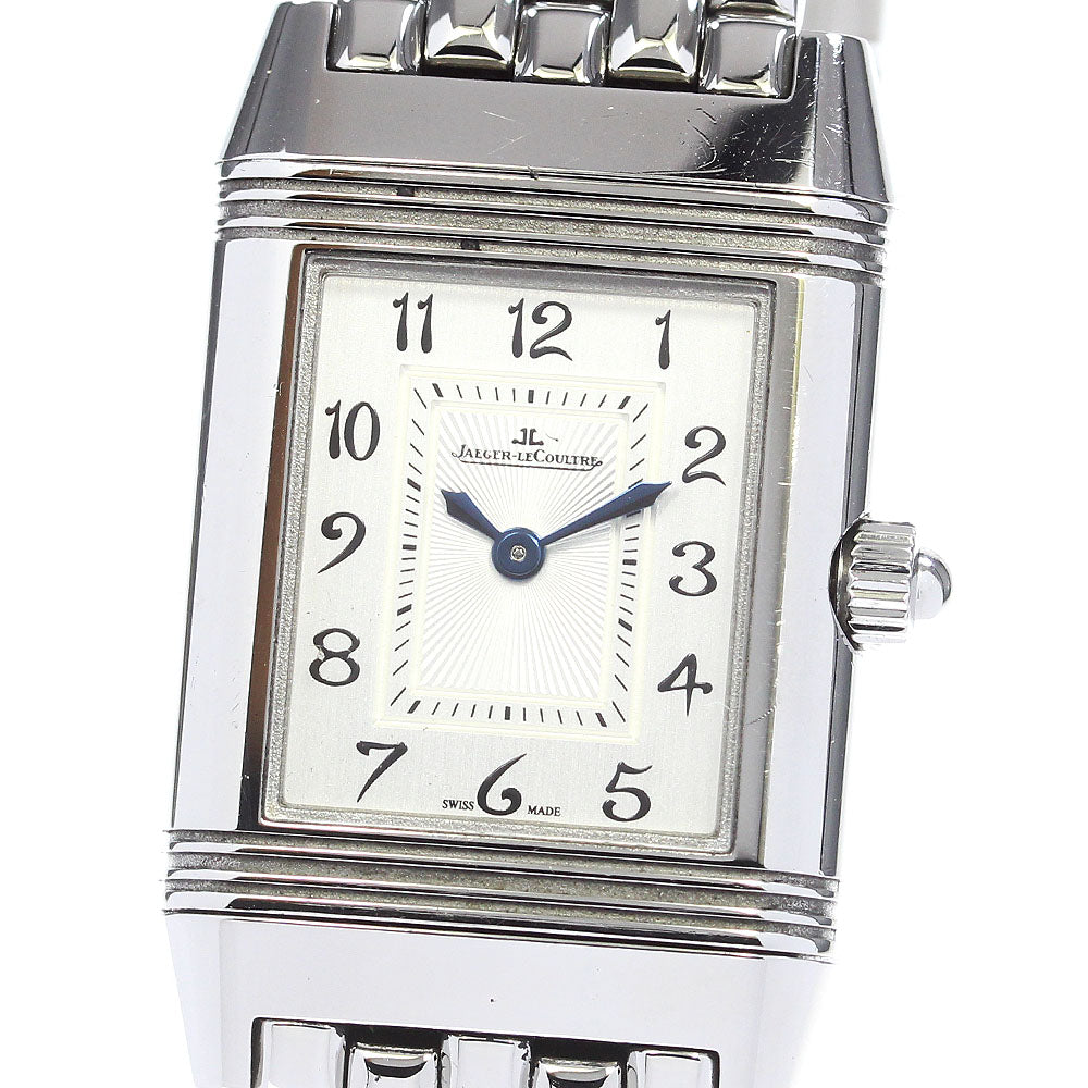 JAEGER-LECOULTRE Reverso Duet 266.8.44 Diamond Bezel Hand Winding Ladies_832287