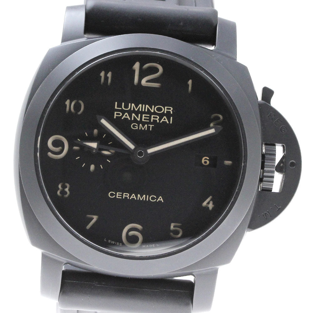 PANERAI Luminor 1950 Ceramica PAM00441 GMT black Dial Automatic Men's_832291