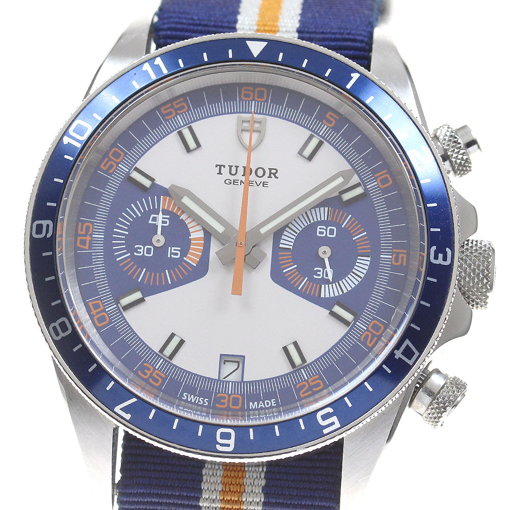 TUDOR Heritage Chrono 70330 Blue gray Dial Automatic Men's Watch_832303