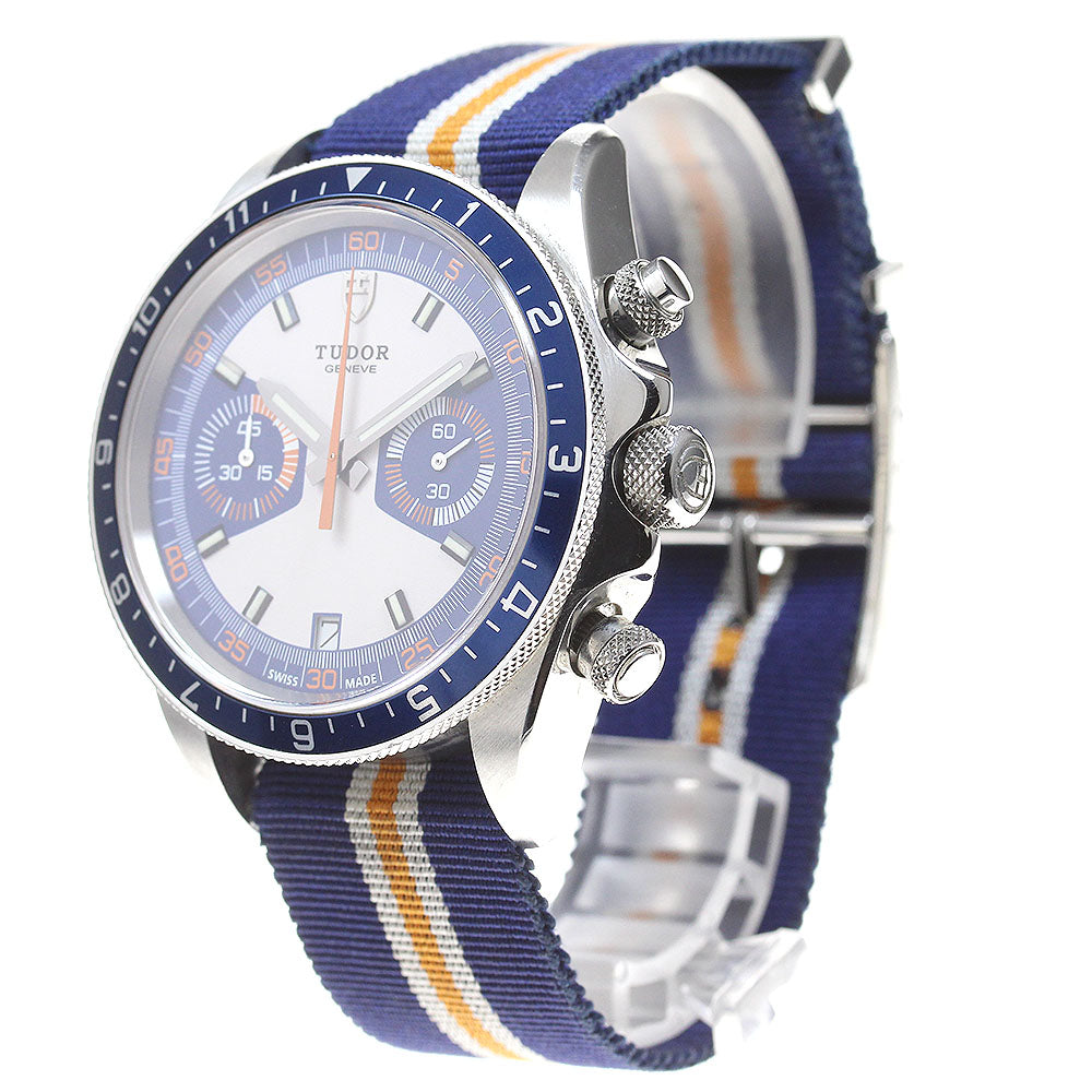TUDOR Heritage Chrono 70330 Blue gray Dial Automatic Men's Watch_832303