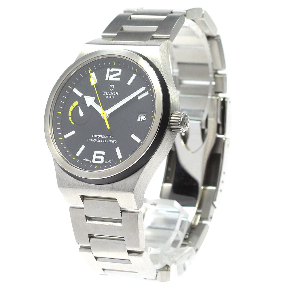 TUDOR North Flag 91210 Power reserve date black Dial Automatic Men's_832304