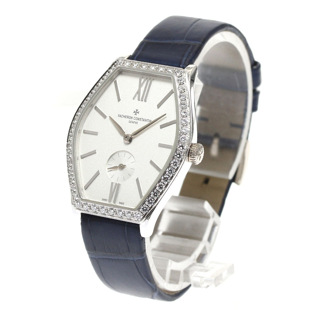 VACHERON CONSTANTIN Marte 81515/000G-9891 K18WG diamond bezel Silver Dial Hand Winding Boy's Watch_832314
