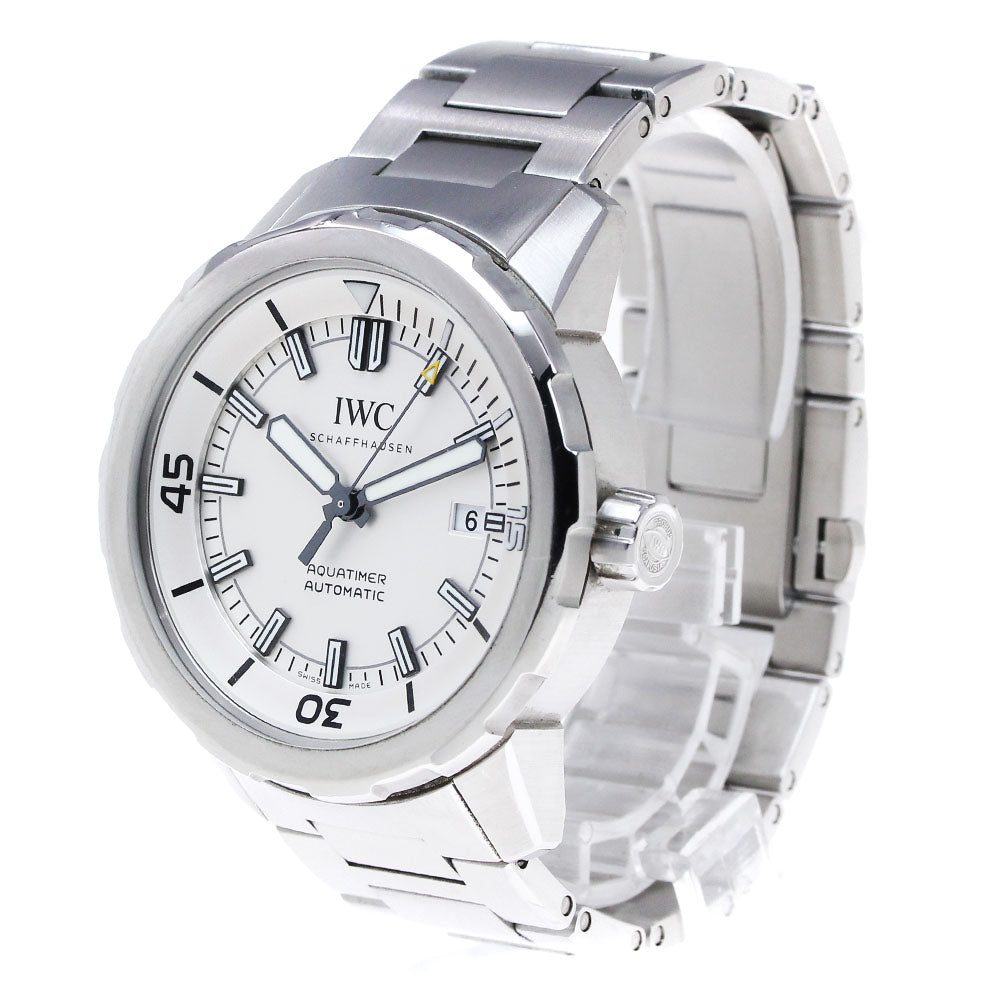 IWC SCHAFFHAUSEN Aqua timer IW329004 Date Silver Dial Automatic Men's _832323