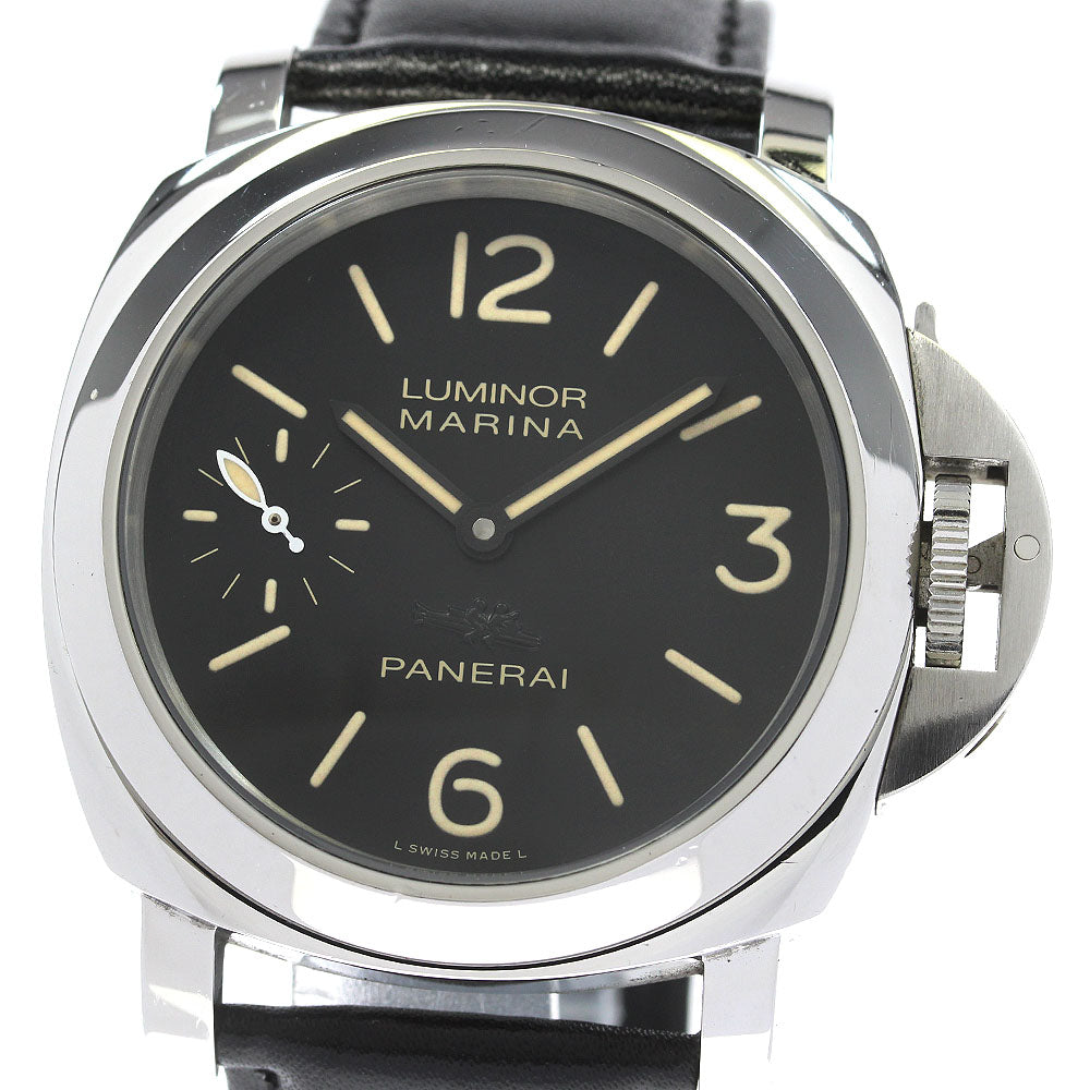 PANERAI Luminor Marina Acciaio PAM00432 Hand Winding Men's Watch_832326