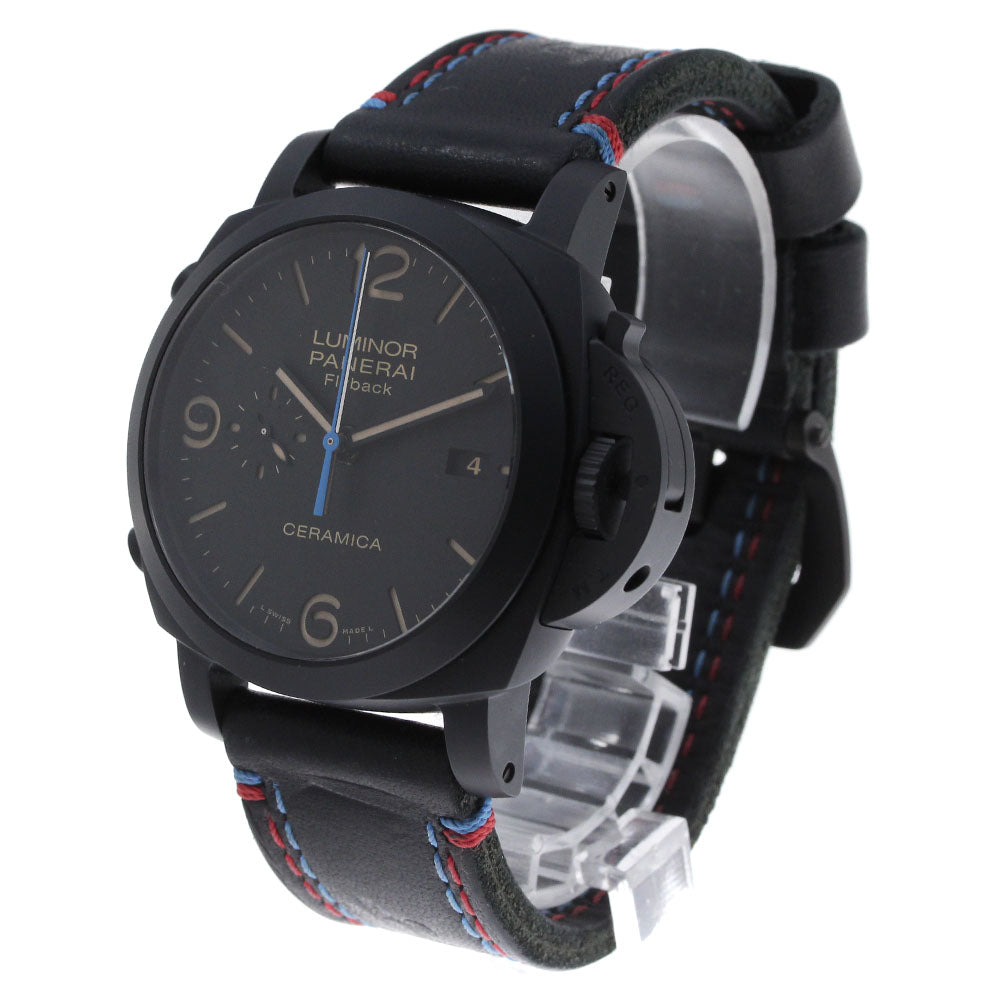 PANERAI Luminor 1950 Chrono Flyback Ceramica PAM00580 AT Men's Watch_832327