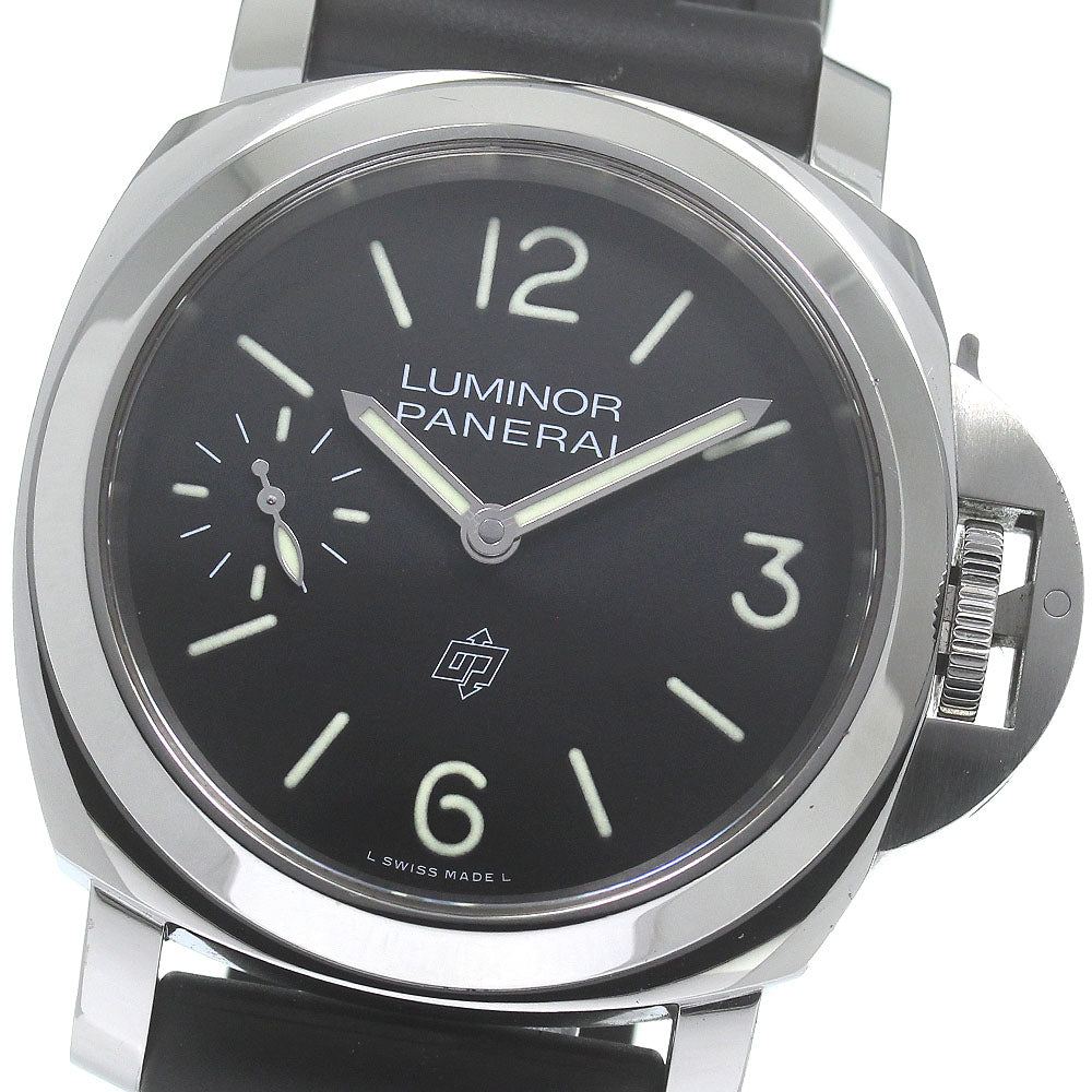PANERAI Luminor Logo 44mm PAM01084 black Dial Hand Winding Men's Watch_832331