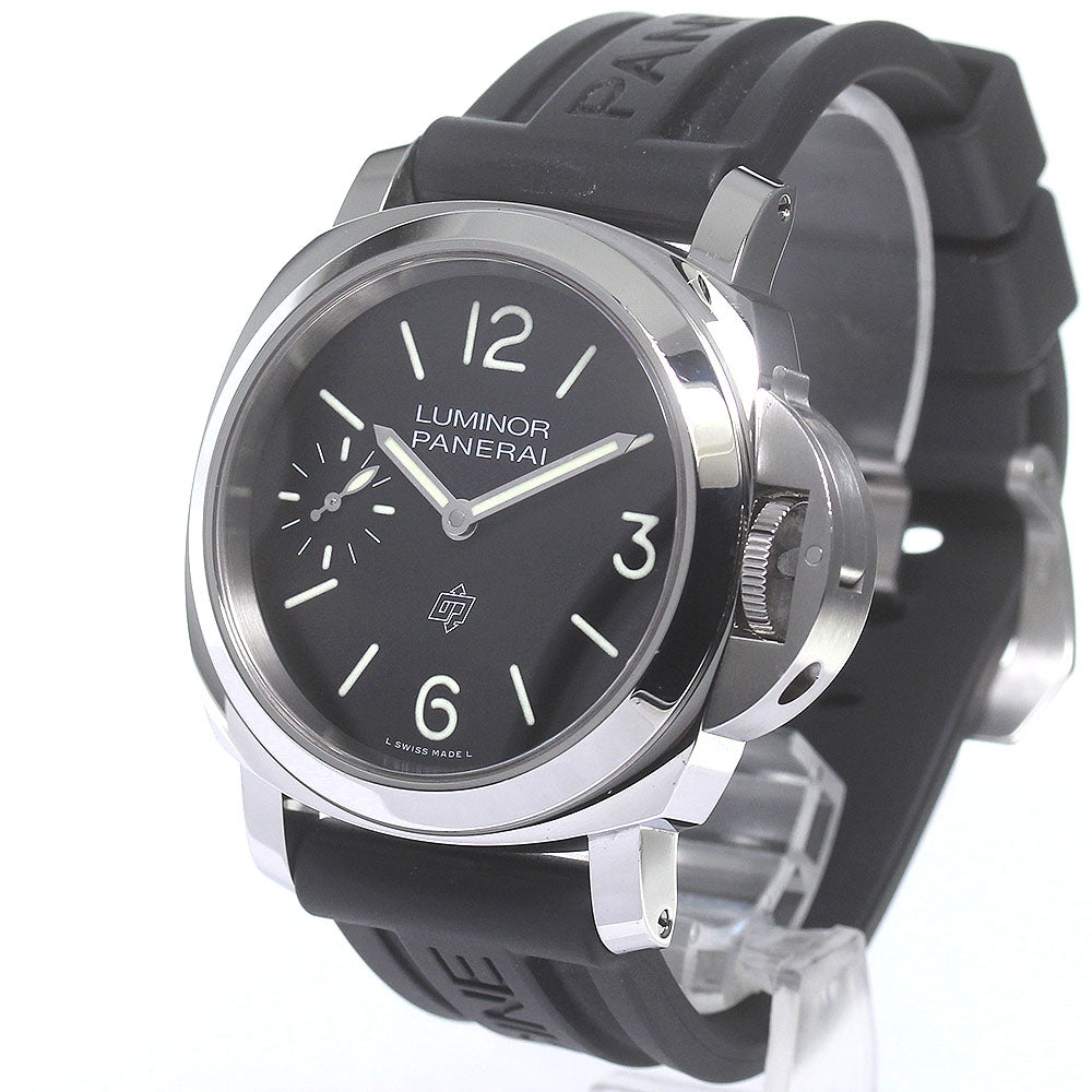 PANERAI Luminor Logo 44mm PAM01084 black Dial Hand Winding Men's Watch_832331