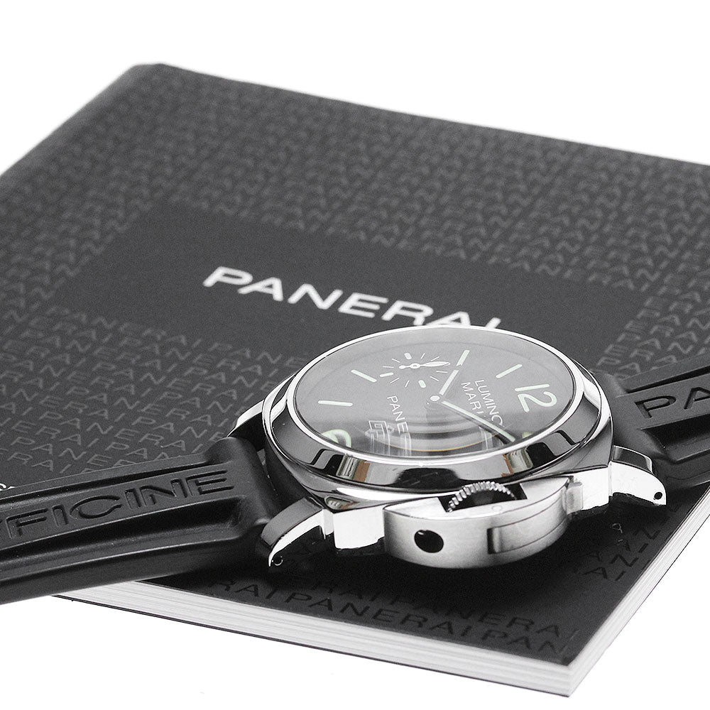 PANERAI Luminor marina logo PAM00776 black Dial Hand Winding Men's Watch_832333