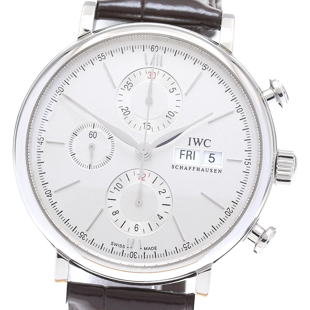 IWC SCHAFFHAUSEN Portofino IW391027 Chronograph Automatic Men's Watch_832339