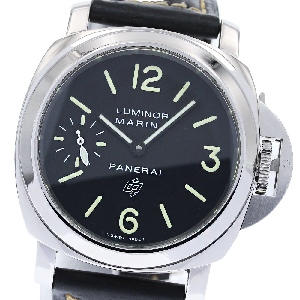 PANERAI Luminor Marina Logo Acciaio PAM01005 Hand Winding Men's_832364