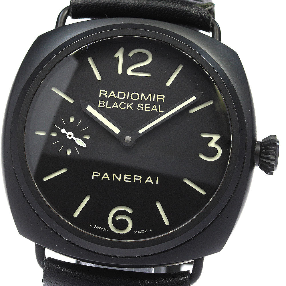 PANERAI Radiomir Black Seal PAM00292 black Dial Hand Winding Men's Watch_832369