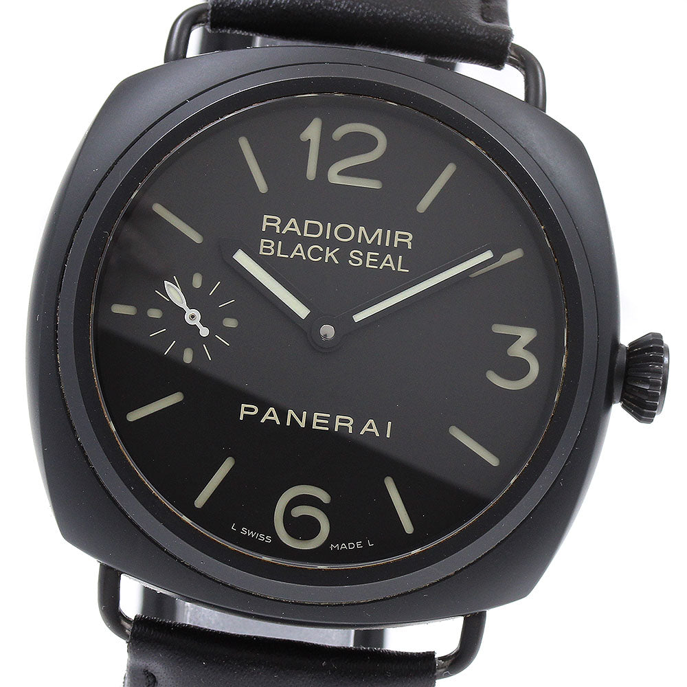 PANERAI Radiomir Black Seal PAM00292 Black Dial Hand Winding Men's Watch_832370