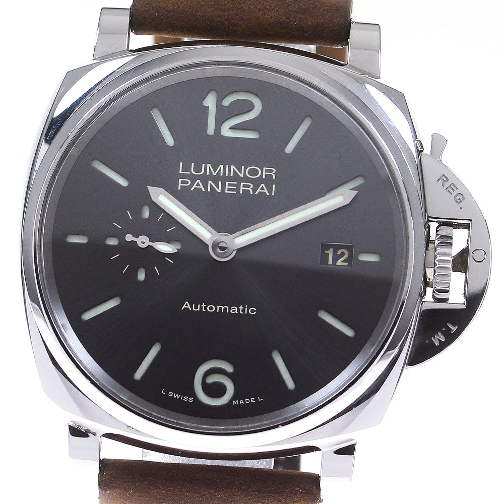 PANERAI Luminor Due PAM00904 Date Gray Dial Automatic Men's Watch_832381