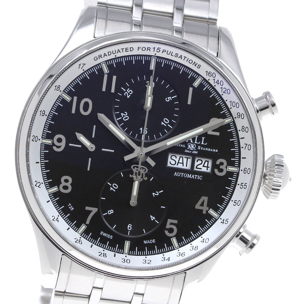 BALLWATCH Train Master Pulse Meter II CM3038C-SJ-BK Automatic Men's Watch_832398