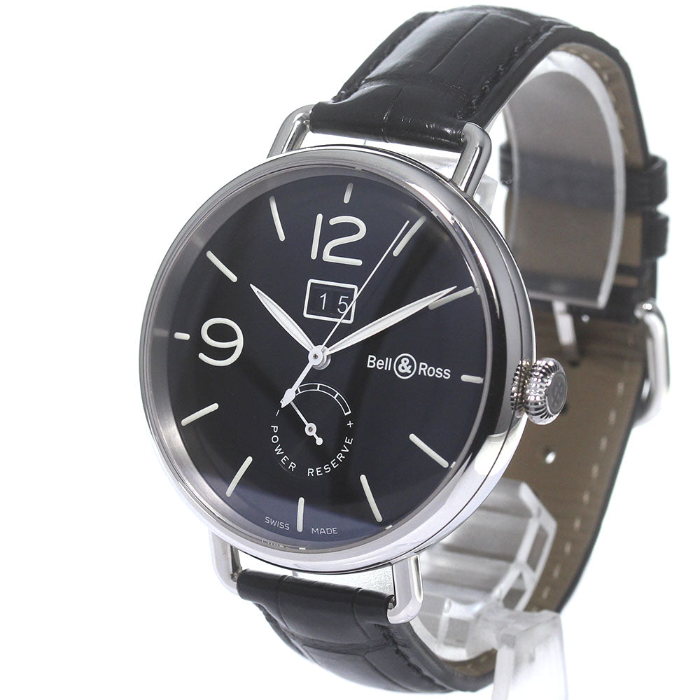Bell＆Ross vintage BRWW1-90 Date power reserve black Dial Automatic Men's Watch_832432