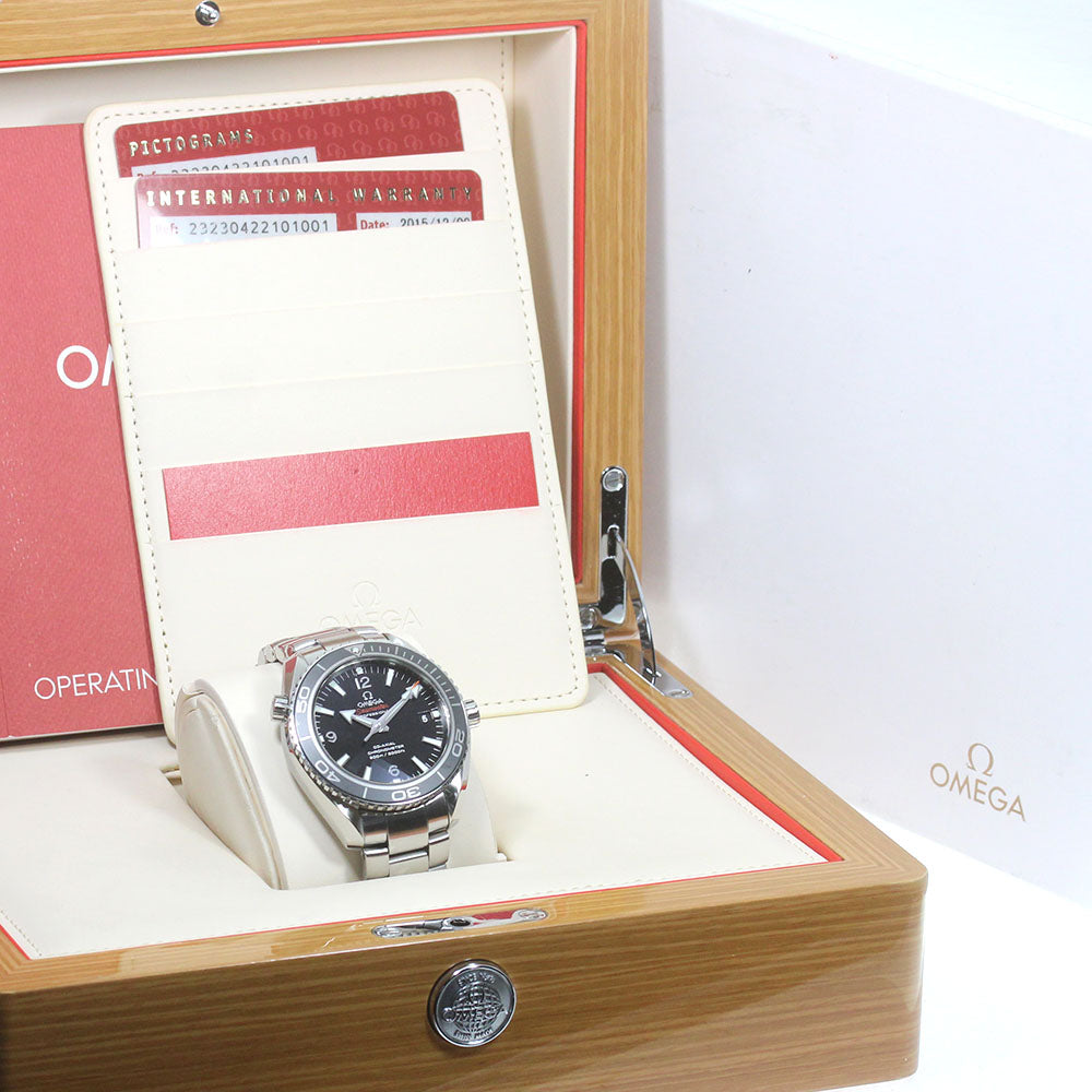 OMEGA Seamaster Planet Ocean 232.30.42.21.01.001 black Dial AT Men's_832444
