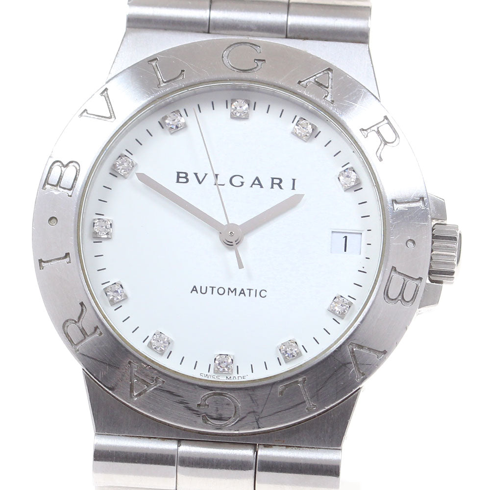 BVLGARI Diagono Sports LCV35S Date white Dial Automatic Men's Watch_832446