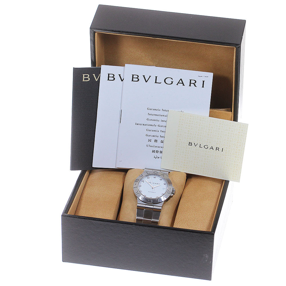 BVLGARI Diagono Sports LCV35S Date white Dial Automatic Men's Watch_832446
