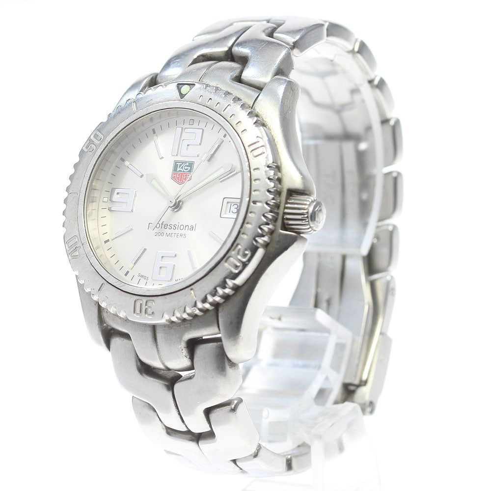 TAG HEUER Link WT1212 Date Silver Dial Quartz Men's Watch_832569