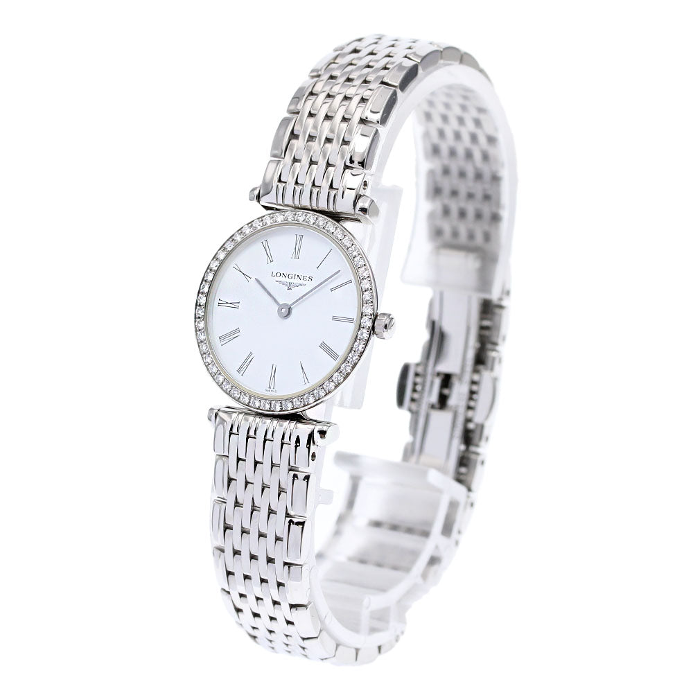 LONGINES La Grande Classique L4.241.0 Diamond Bezel Quartz Ladies Watch_832774