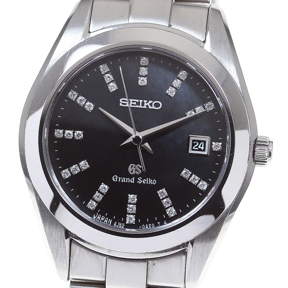 SEIKO Grand Seiko STGF071/4J52-0AB0 Diamond index Black shell Dial Quartz Ladies Watch_832833