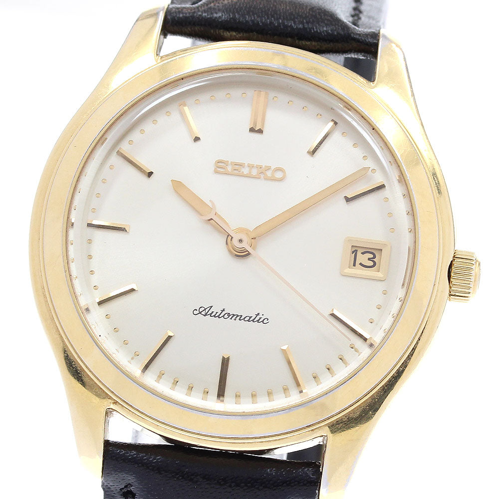 SEIKO mechanical SCVK002/4S35-8000 Date Silver Dial Automatic Men's Watch_832949