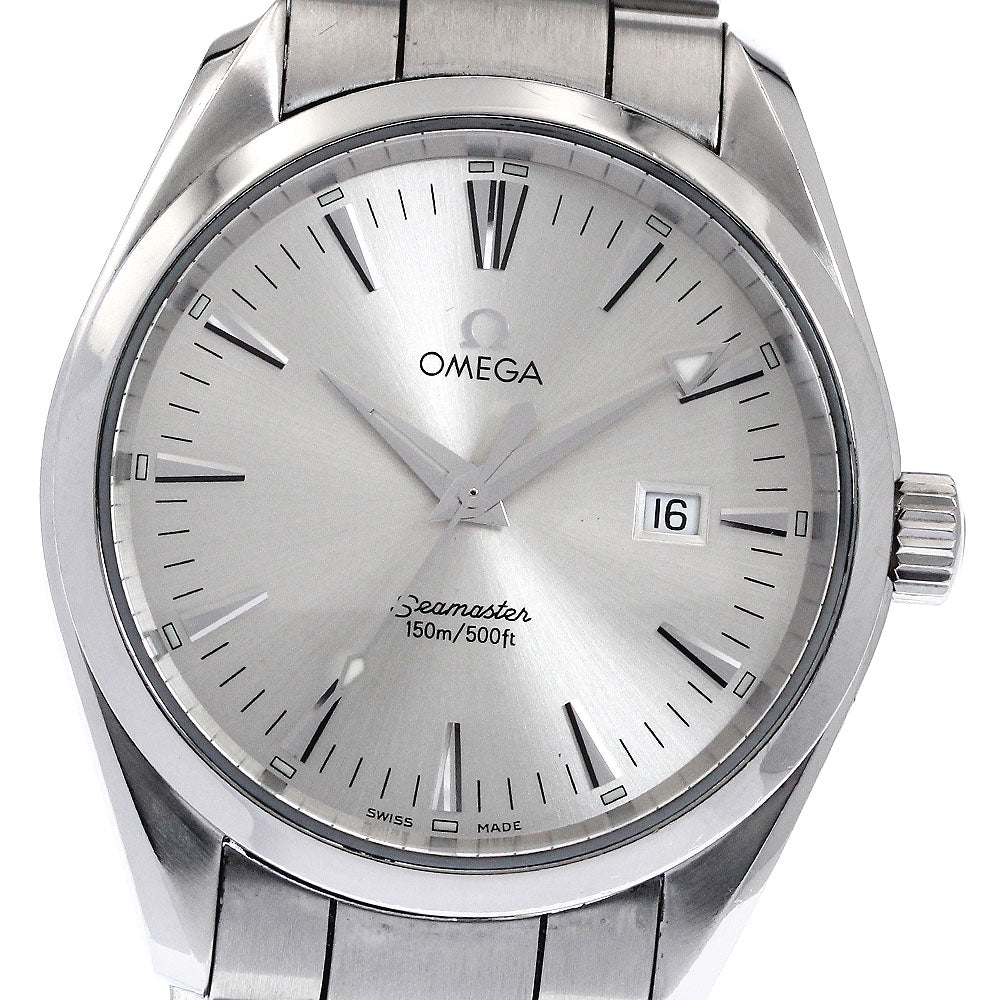OMEGA Seamaster Aqua Terra 2517.30 Date Silver Dial Quartz Men's Watch_883118